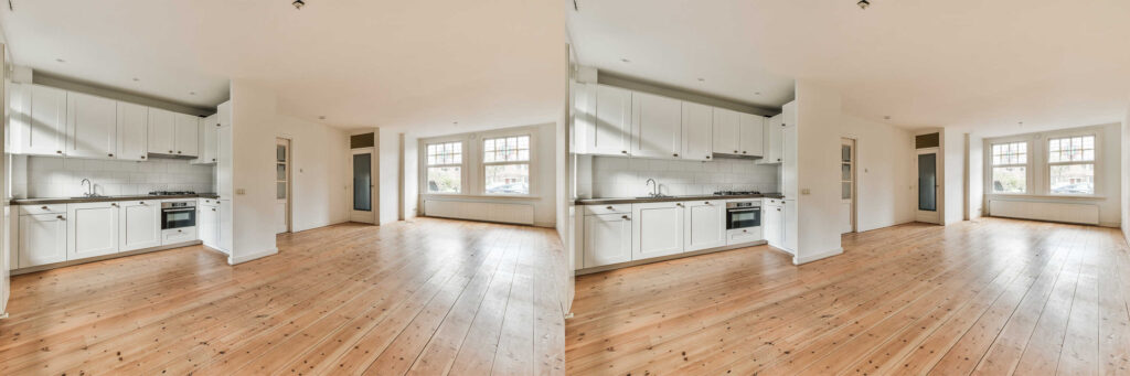 Modern Kitchen Interior Bright Colors 1